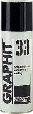 CRC Leitlack Graphit 33 Sprühdose mit 400 ml Produktbild CRC Leitlack Graphit 33 Sprühdose mit 400 ml
