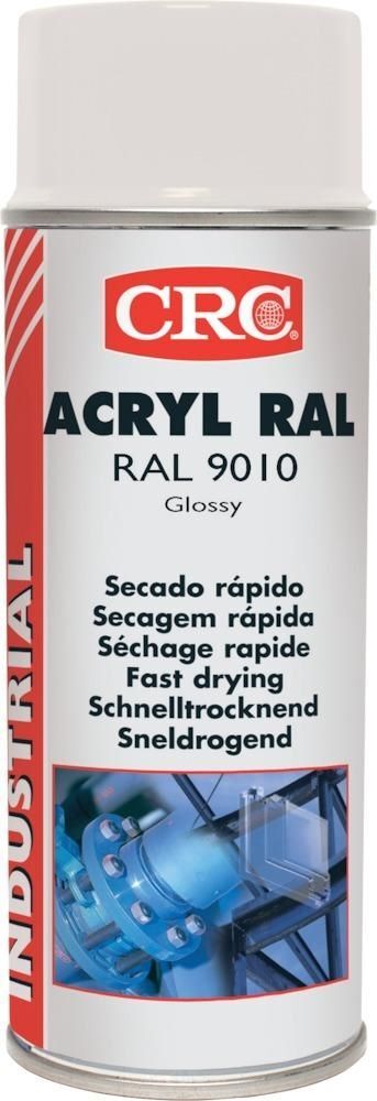 CRC Farblackspray Acrylic Paint Reinweiß glanz Sprühdose mit 400 ml Produktbild CRC Farblackspray Acrylic Paint Reinweiß glanz Sprühdose mit 400 ml