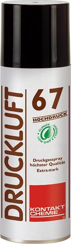 CRC Druckgasreiniger Druckluft 67 Hochdruck Spühdose mit 340 ml
