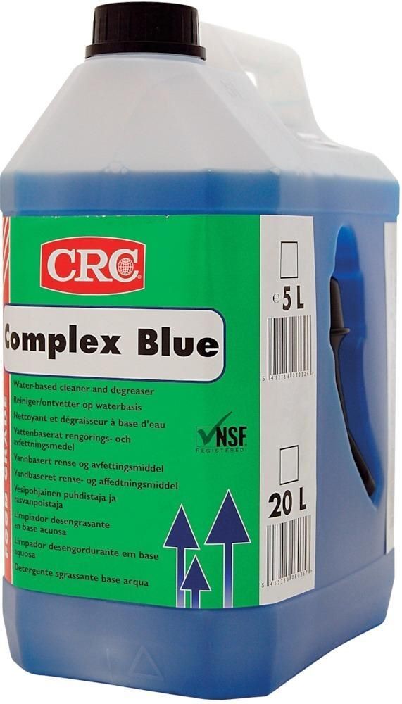 CRC Reinigungskonzentrat Eco Complex Blue NSF Kanister mit 5 Liter Produktbild CRC Reinigungskonzentrat Eco Complex Blue NSF Kanister mit 5 Liter