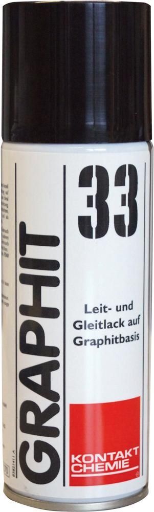 CRC Leitlack Graphit 33 Sprühdose mit 200 ml Produktbild CRC Leitlack Graphit 33 Sprühdose mit 200 ml
