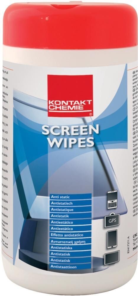 CRC Bildschirmreinigungstuch Screen Wipes Dose mit 100 Tücher Produktbild CRC Bildschirmreinigungstuch Screen Wipes Dose mit 100 Tücher