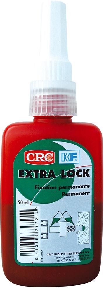CRC Schraubensicherung Extra lock permanent Flasche mit 50 ml Produktbild CRC Schraubensicherung Extra lock permanent Flasche mit 50 ml