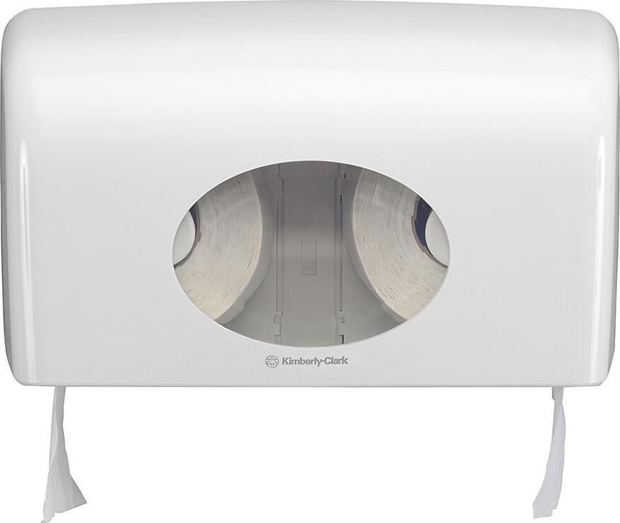 Kimberly-Clark Toilettenpapier Spender Aquarius 128 x 180 mm Produktbild Kimberly-Clark Toilettenpapier Spender Aquarius 128 x 180 mm