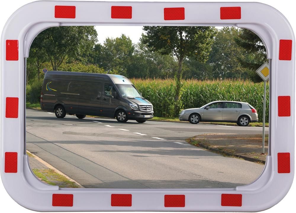 Dancop Verkehrsspiegel Euvex 40x60cm für Innen und Außen Produktbild Dancop Verkehrsspiegel Euvex 40x60cm für Innen und Außen
