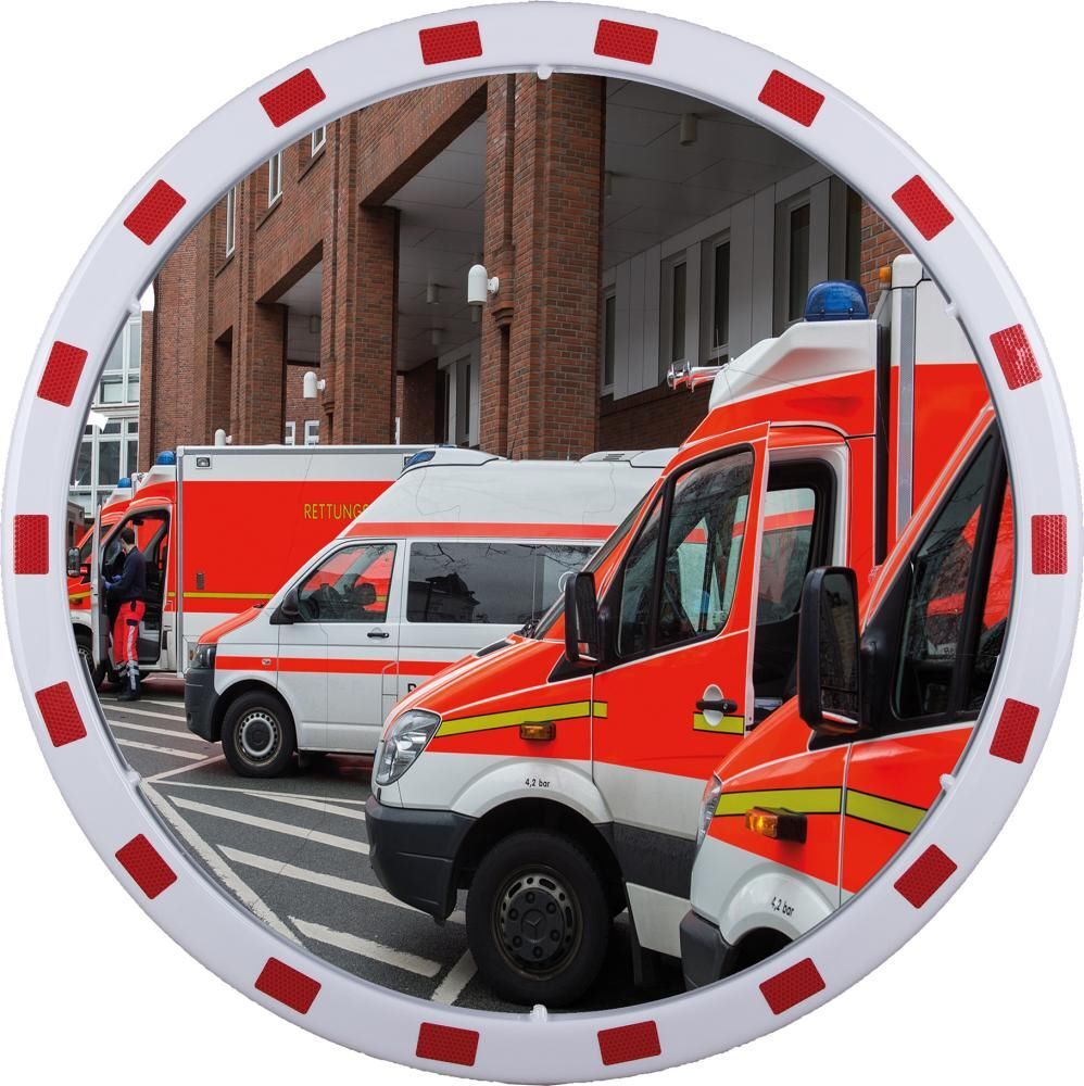 Dancop Verkehrsspiegel Euvex D 80 cm für Innen und Außen Produktbild Dancop Verkehrsspiegel Euvex D 80 cm für Innen und Außen