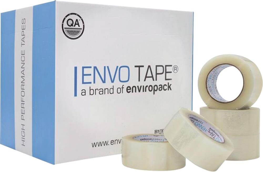 Envo Tape Envo Tape DENVA ML Packband transparent Klebeband 48mm x 132m Produktbild Envo Tape Envo Tape DENVA ML Packband transparent Klebeband 48mm x 132m