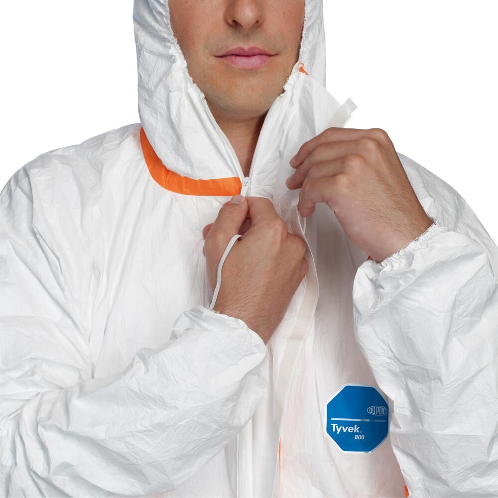 Tyvek Einwegoverall 800 J weiß Gr. XL Tyvek Einwegoverall 800 J weiß Gr. XL
