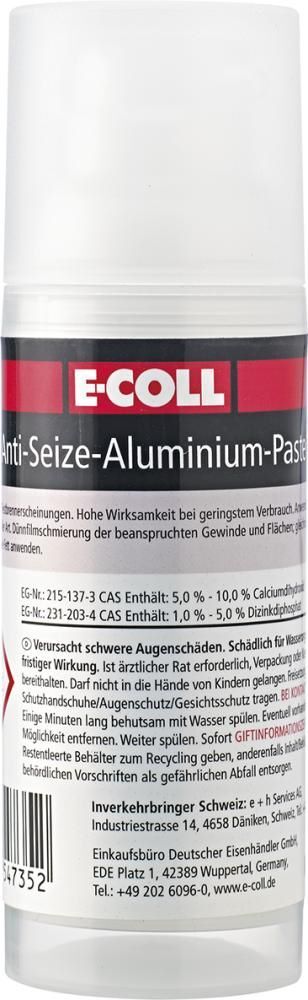 E-Coll Anti Seize Thermopaste silber Flasche mit 50 g Produktbild E-Coll Anti Seize Thermopaste silber Flasche mit 50 g
