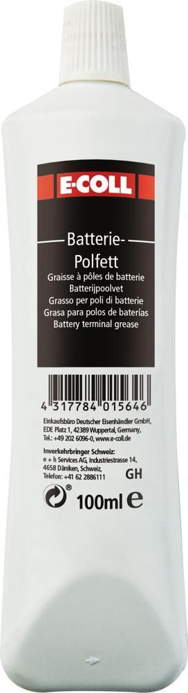 E-Coll Batteriepolfett Tube mit 100 ml Produktbild E-Coll Batteriepolfett Tube mit 100 ml