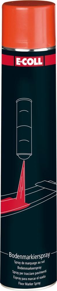 E-Coll Bodenmarkierspray rot Sprühdose mit 750 ml Produktbild E-Coll Bodenmarkierspray rot Sprühdose mit 750 ml