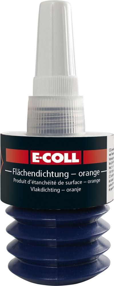 E-Coll Flächendichtung orange mittelfest Ziehharmonike mit 50 g Produktbild E-Coll Flächendichtung orange mittelfest Ziehharmonike mit 50 g