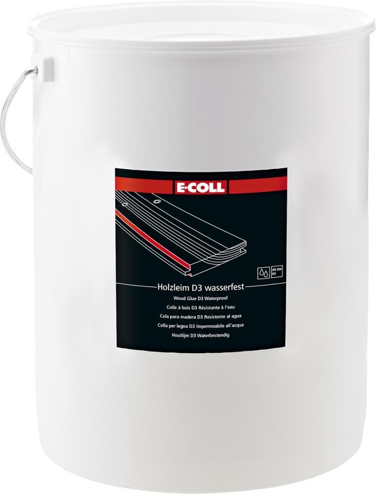 E-Coll Holzleim D3 wasserfest Eimer mit 5 kg Produktbild E-Coll Holzleim D3 wasserfest Eimer mit 5 kg