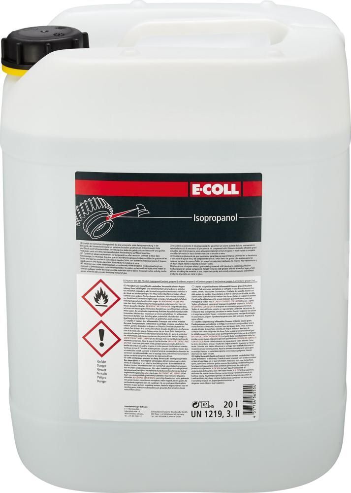 E-Coll Isopropanol Reiniger Kanister mit 20 Liter Produktbild E-Coll Isopropanol Reiniger Kanister mit 20 Liter