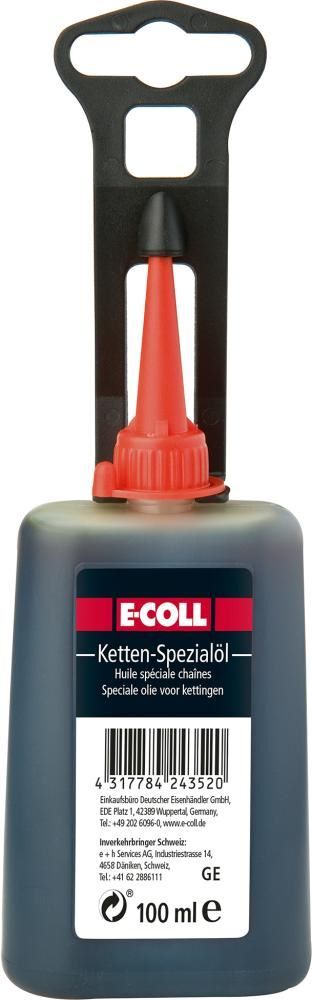 E-Coll Ketten Spezialöl Flasche mit 100 ml