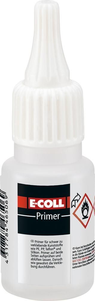 E-Coll Klebeset Kunststoff Kleber 20 g Primer 15 ml E-Coll Klebeset Kunststoff Kleber 20 g Primer 15 ml