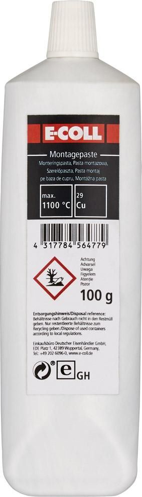E-Coll Montagepaste EE Tube mit 100 g Produktbild E-Coll Montagepaste EE Tube mit 100 g