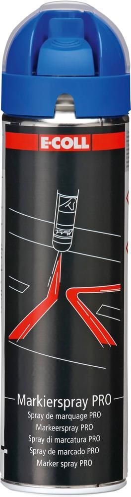E-Coll Markierspray Pro blau Sprühdose mit 500 ml