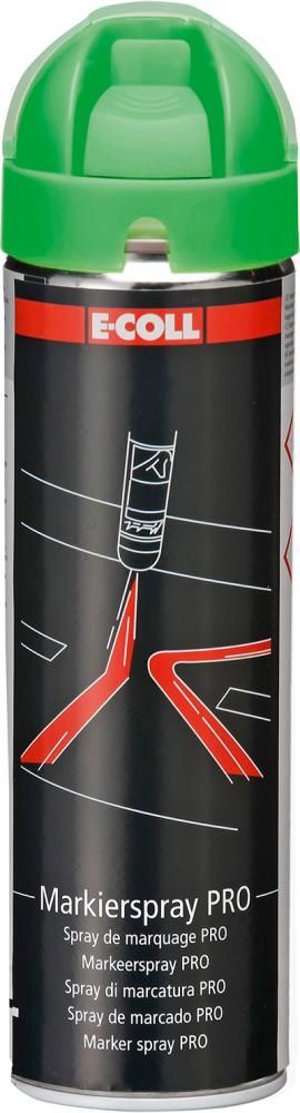 E-Coll Markierspray Pro grün Sprühdose mit 500 ml