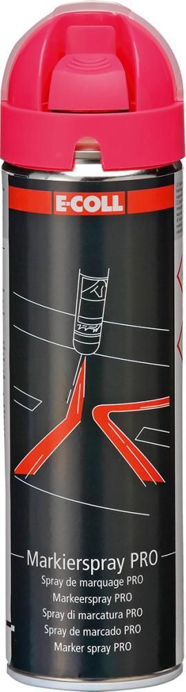 E-Coll Markierspray Pro pink Sprühdose mit 500 ml Produktbild E-Coll Markierspray Pro pink Sprühdose mit 500 ml