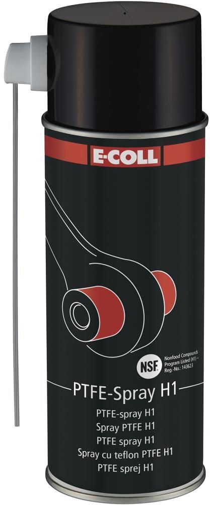 E-Coll PTFE Spray mit NSF-H1 EE Sprühdose mit 400 ml Produktbild E-Coll PTFE Spray mit NSF-H1 EE Sprühdose mit 400 ml