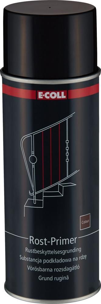 E-Coll Rostprimerspray EE rotbraun Sprühflasche mit 400 ml Produktbild E-Coll Rostprimerspray EE rotbraun Sprühflasche mit 400 ml