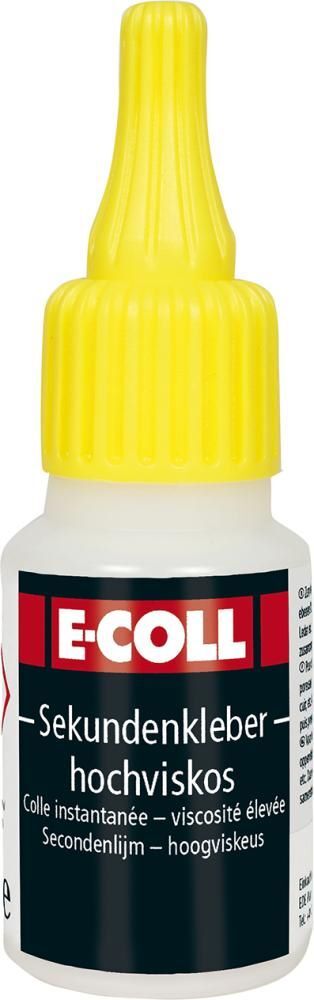 E-Coll Sekundenkleber hochviskos Flasche mit 20 g Produktbild E-Coll Sekundenkleber hochviskos Flasche mit 20 g