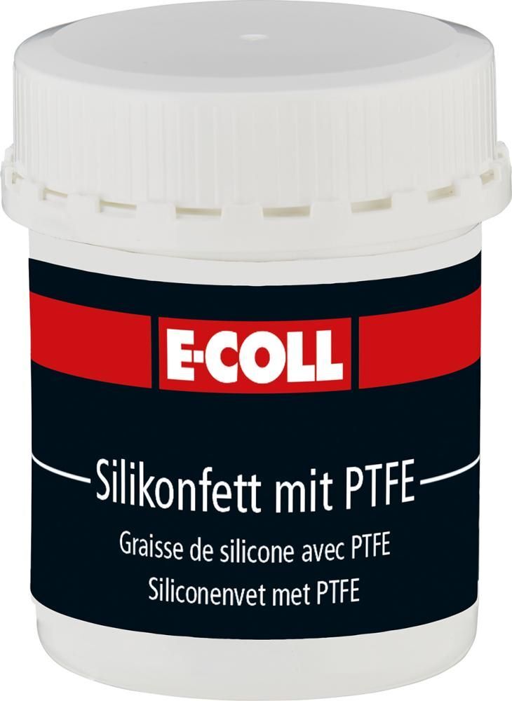 E-Coll Silikonfett mit PTFE farblos Dose mit 80 g Produktbild E-Coll Silikonfett mit PTFE farblos Dose mit 80 g