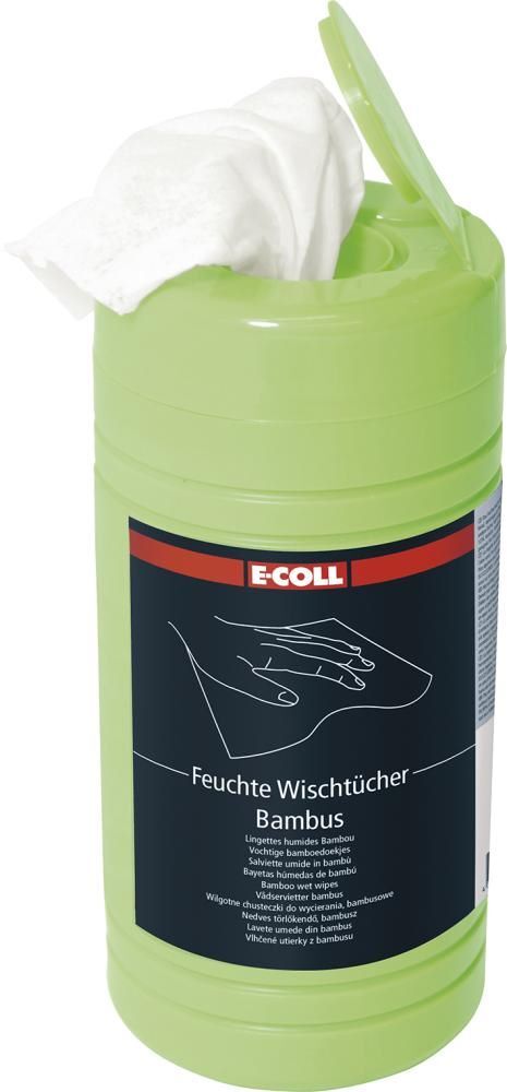 E-Coll Wischtücher Bambus Dose mit 80 Tücher Produktbild E-Coll Wischtücher Bambus Dose mit 80 Tücher