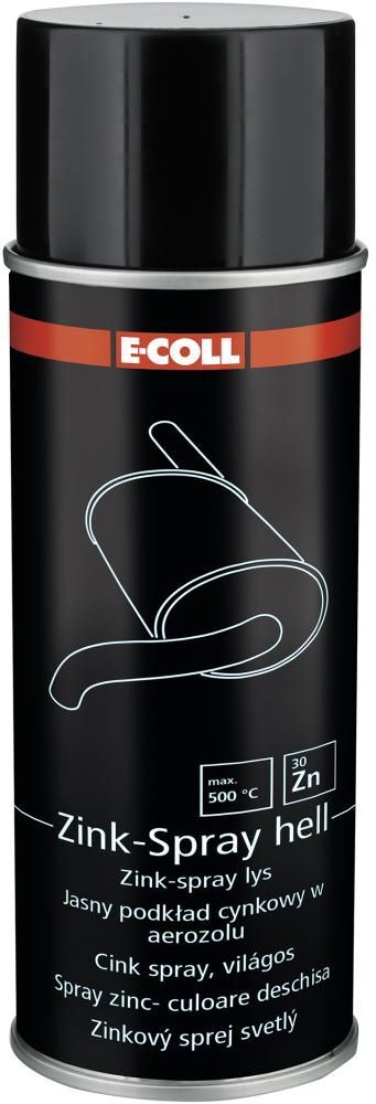 E-Coll Zink Spray EE silbergrau hell Sprühdose mit 400 ml Produktbild E-Coll Zink Spray EE silbergrau hell Sprühdose mit 400 ml
