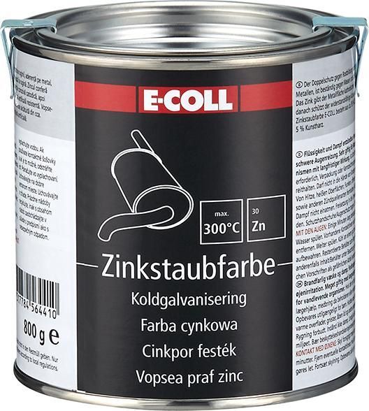 E-Coll Zink Staubfarbe EE Dose mit 800 gr Produktbild E-Coll Zink Staubfarbe EE Dose mit 800 gr