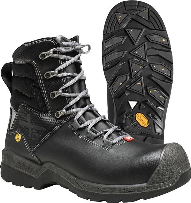 Ejendals Winterstiefel 1368 Heavy Duty schwarz grau S3 Gr. 47