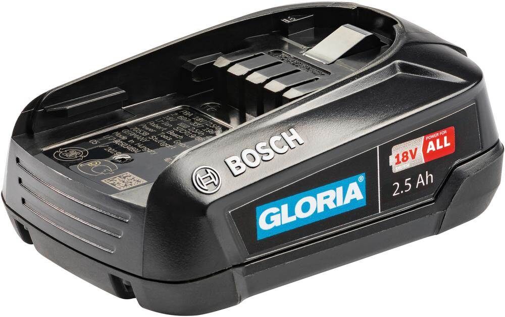 GLORIA Ersatzakku Power4all Lithium Ionen 18 Volt 2,5 Ah Produktbild GLORIA Ersatzakku Power4all Lithium Ionen 18 Volt 2,5 Ah