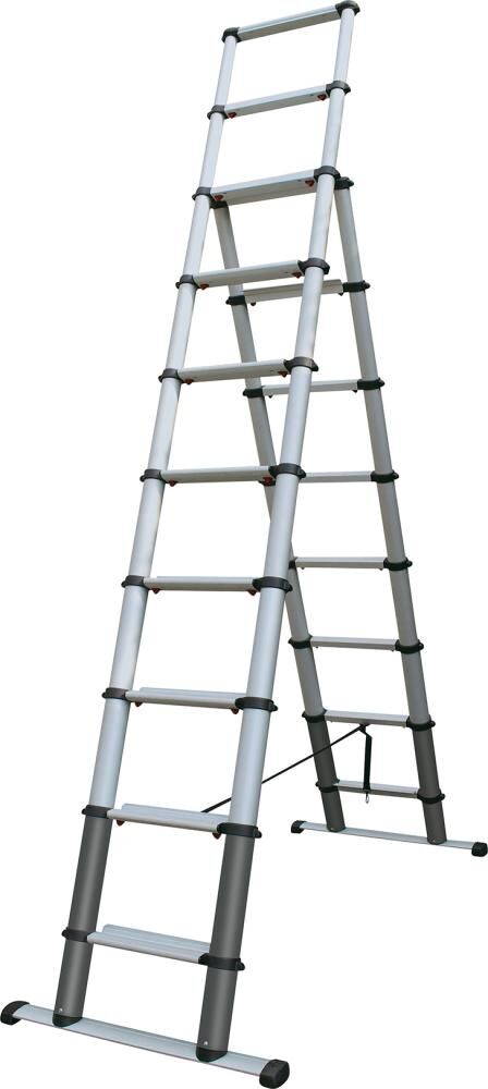 EZSTEP Kombi Teleskopleiter 2,30m Produktbild EZSTEP Kombi Teleskopleiter 2,30m