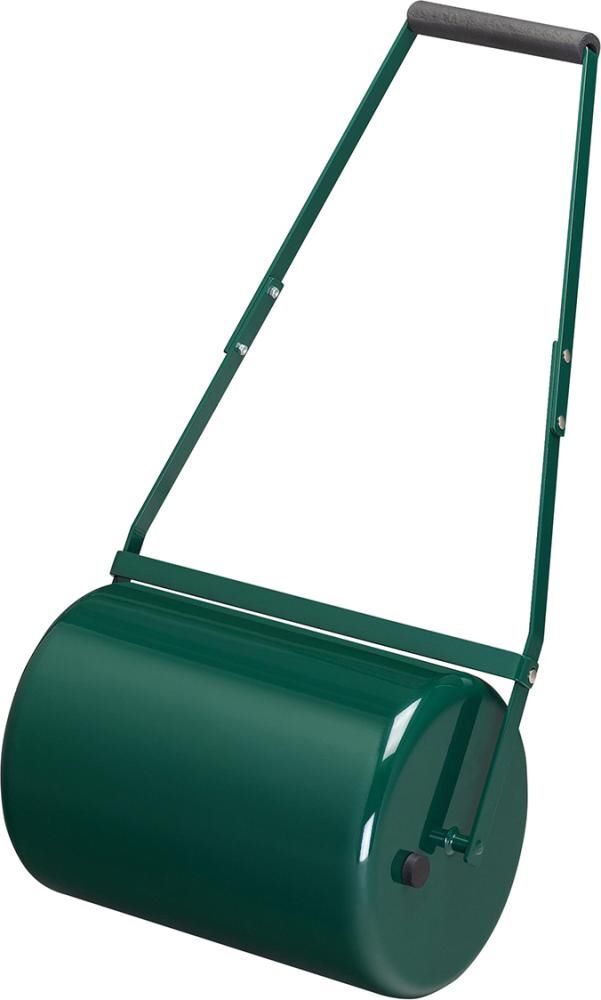 Flora Rasenwalze 30 Liter aus Metall dunkelgrün 45 x 30 cm Produktbild Flora Rasenwalze 30 Liter aus Metall dunkelgrün 45 x 30 cm