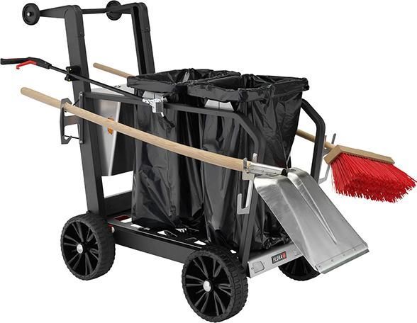 Flora Reinigungswagen Accurato Metropol mit Geräte-Set 240 Liter Produktbild Flora Reinigungswagen Accurato Metropol mit Geräte-Set 240 Liter