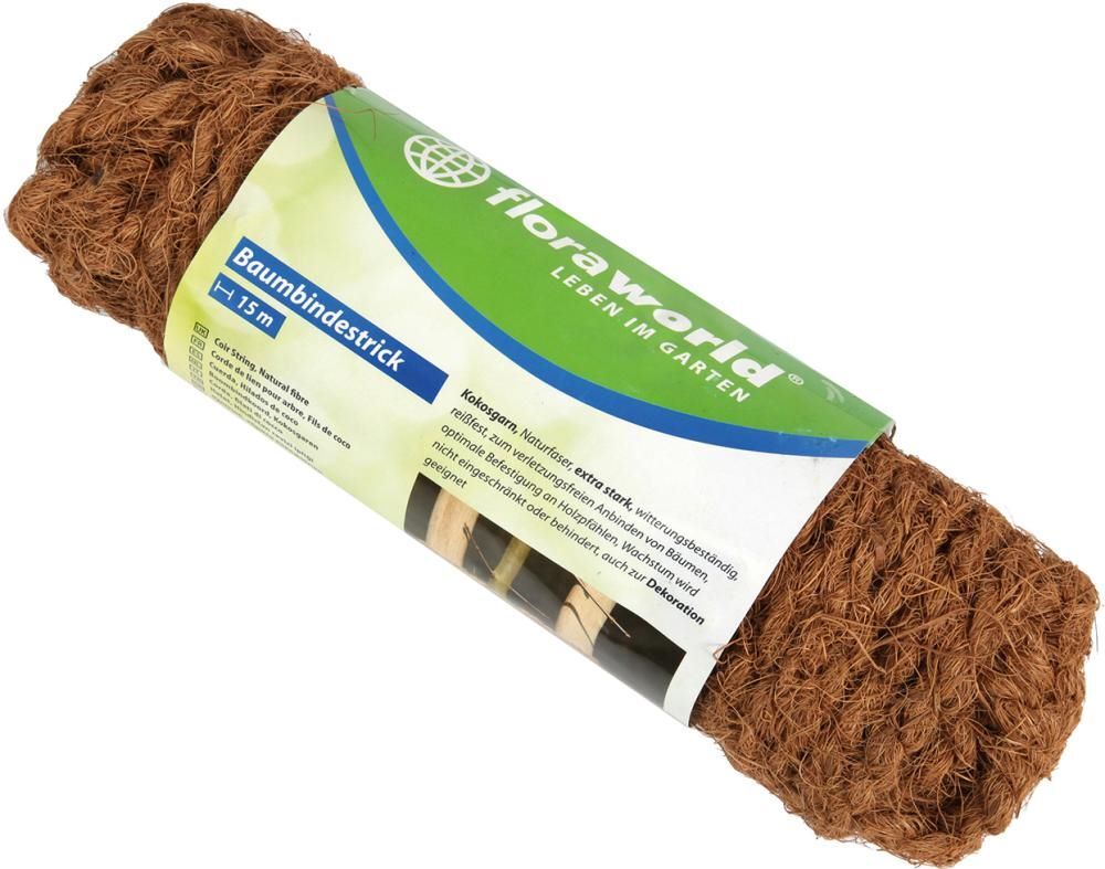 Floraworld Baumbindestrick Kokos 10 meter Produktbild Floraworld Baumbindestrick Kokos 10 meter