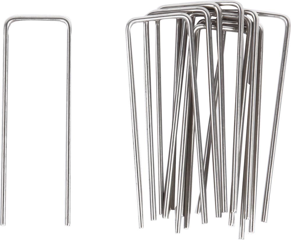 Floraworld Befestigungserdbügel 10er Set Edelstahl Produktbild Floraworld Befestigungserdbügel 10er Set Edelstahl