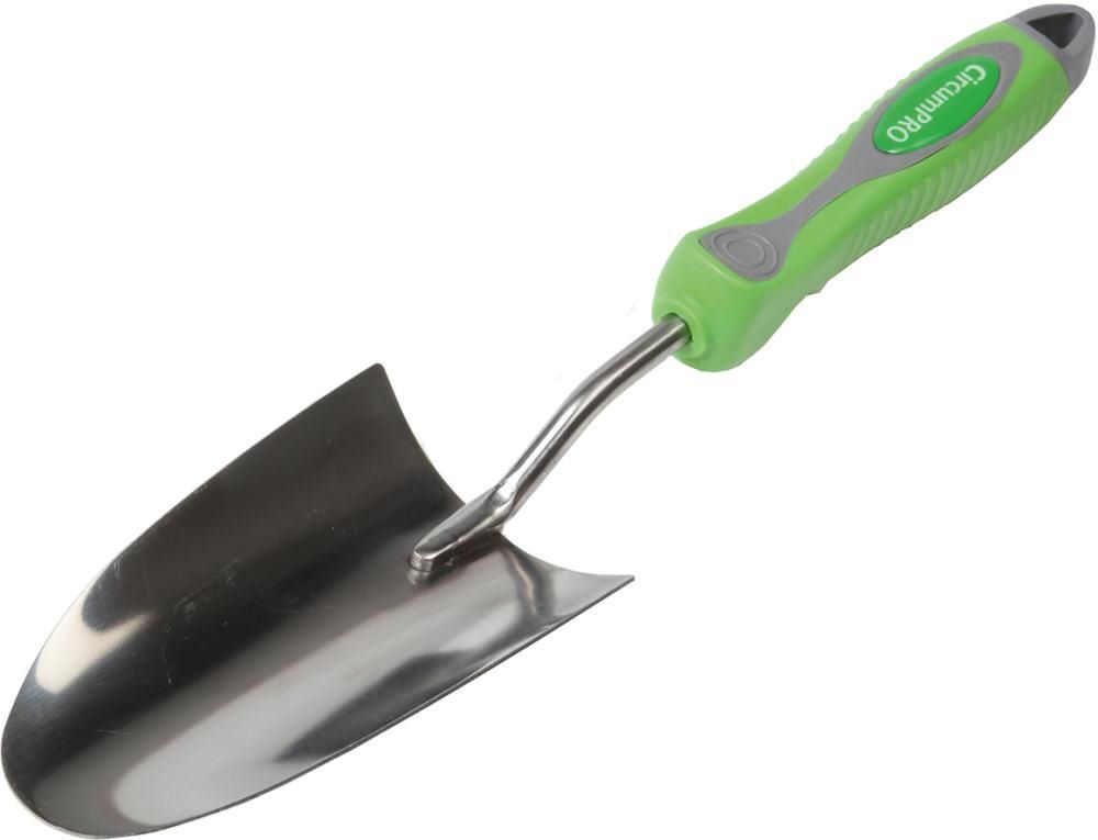 Floraworld Blumenkelle Edelstahl Ergo-Griff Länge 355 mm Produktbild Floraworld Blumenkelle Edelstahl Ergo-Griff Länge 355 mm