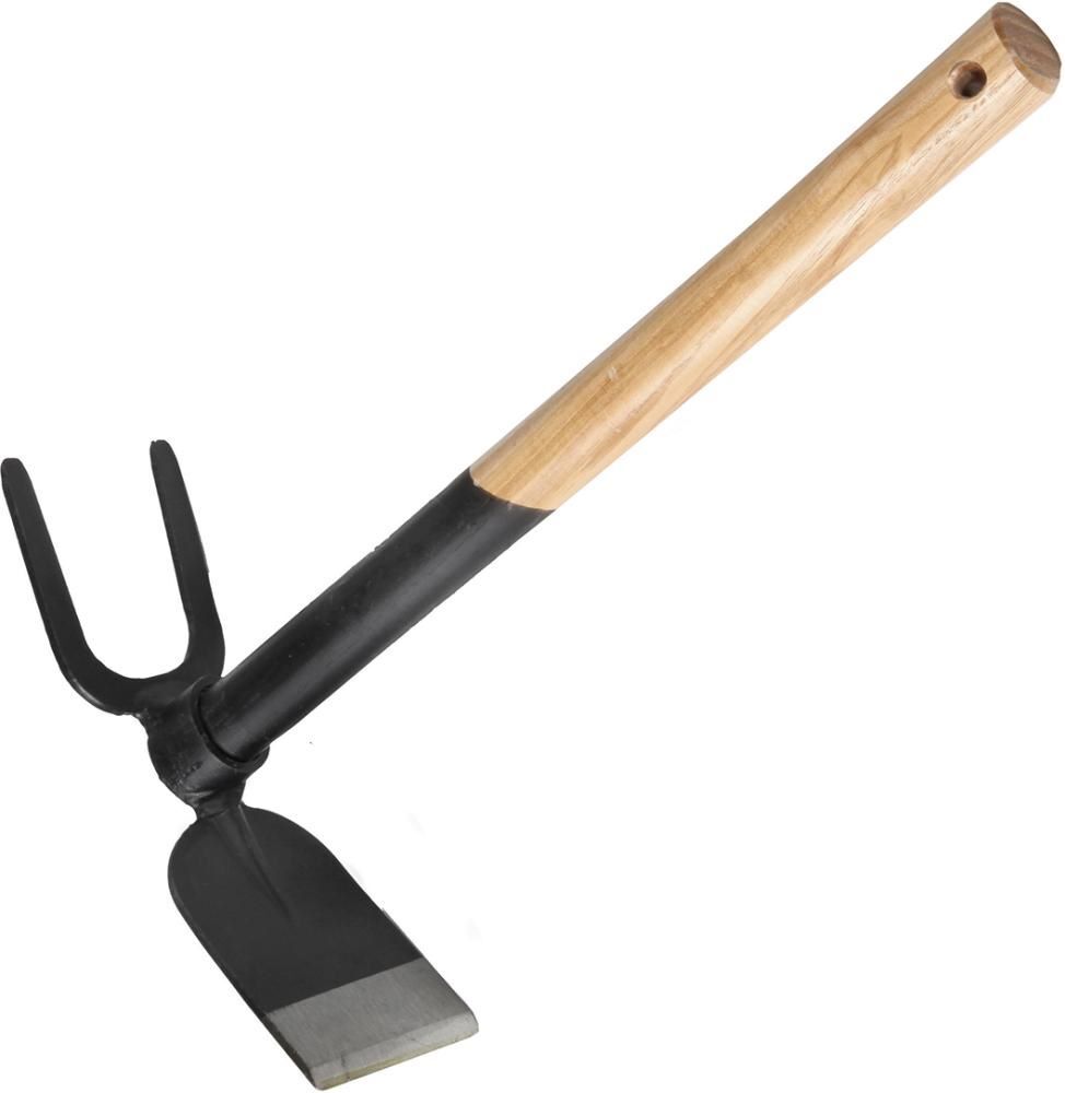 Floraworld Doppelhacke 8 x 45 cm kurz Esche 45 cm lang Produktbild Floraworld Doppelhacke 8 x 45 cm kurz Esche 45 cm lang