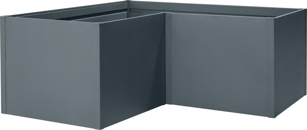 Floraworld Twin Wall Gartenbeet Kurve 76 x 180 x 180 cm Produktbild Floraworld Twin Wall Gartenbeet Kurve 76 x 180 x 180 cm