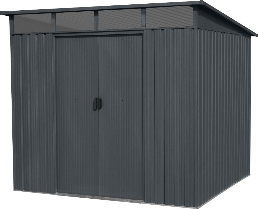 Floraworld Gerätehaus mit Pultdach Skyligh 239 x 193 x 202 cm Floraworld Gerätehaus mit Pultdach Skyligh 239 x 193 x 202 cm