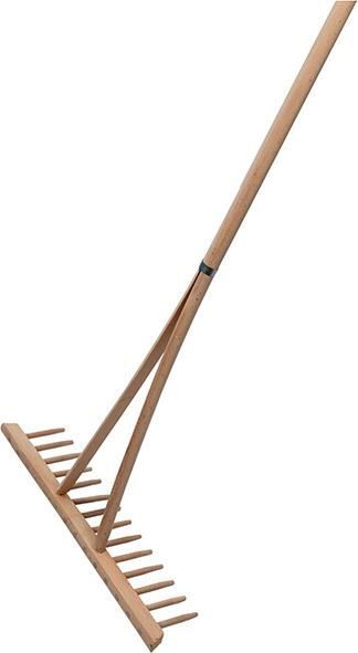 Floraworld Heurechen 14 Zinken Arbeitsbreite 540 mm mit Holzstiel Produktbild Floraworld Heurechen 14 Zinken Arbeitsbreite 540 mm mit Holzstiel