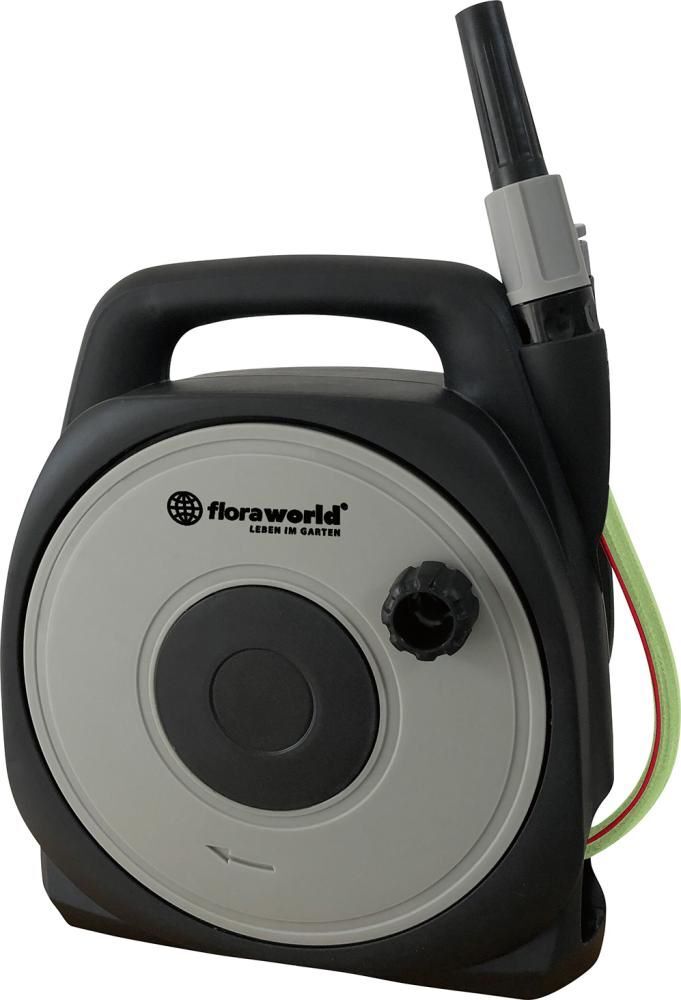 Floraworld Schlauchabroller mit 10 meter Schlauch 8 mm Produktbild Floraworld Schlauchabroller mit 10 meter Schlauch 8 mm