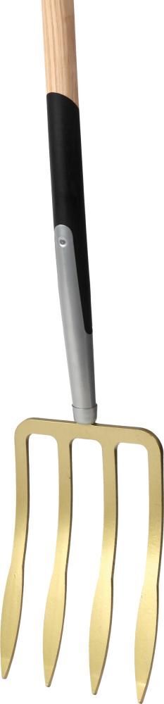 Floraworld Spatengabel 190mm 4 Zinken mit Stiel Produktbild Floraworld Spatengabel 190mm 4 Zinken mit Stiel
