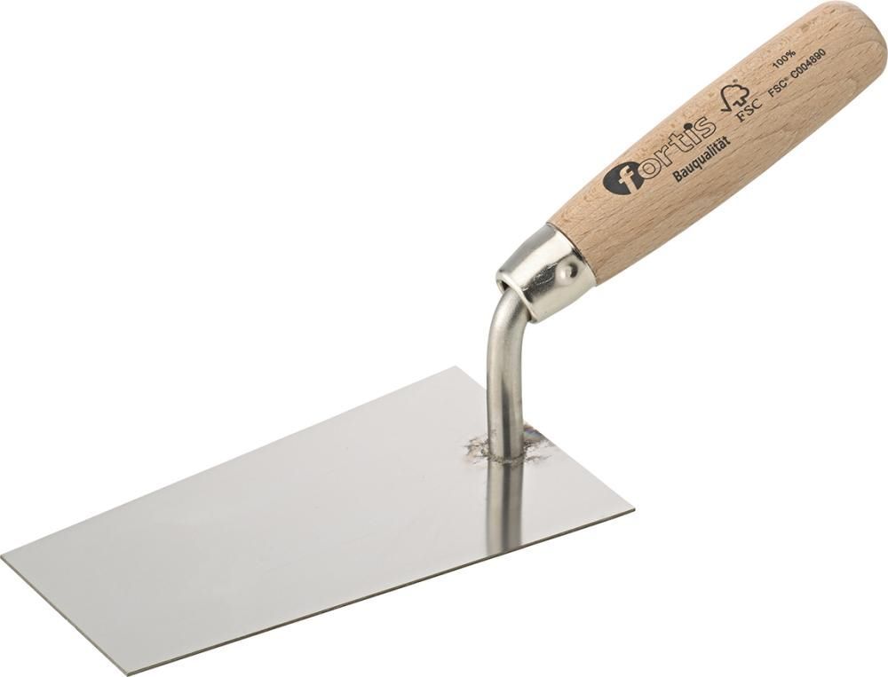 Fortis Berner Putzkelle 140 mm Schmiermännchen Bauqualität rostfrei Produktbild Fortis Berner Putzkelle 140 mm Schmiermännchen Bauqualität rostfrei