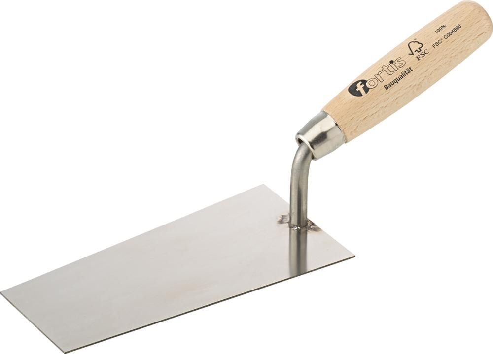 Fortis Berner Putzkelle 160 mm Schmiermännchen Bauqualität rostfrei Produktbild Fortis Berner Putzkelle 160 mm Schmiermännchen Bauqualität rostfrei