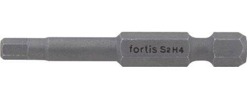 Fortis Bit 1/4 Zoll DIN3126 E6,3 Innensechskant 3 x 50 mm Box mit 10 Stück Fortis Bit 1/4 Zoll DIN3126 E6,3 Innensechskant 3 x 50 mm Box mit 10 Stück
