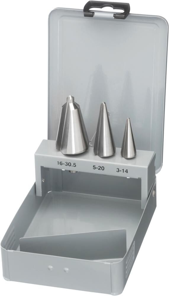 Fortis Blechschälbohrerset HSS 3 Teile Produktbild Fortis Blechschälbohrerset HSS 3 Teile bild 4