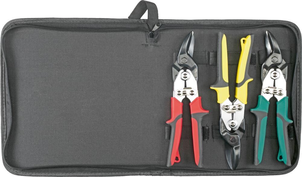 Fortis  Blechscheren Set 3 Teile Produktbild Fortis  Blechscheren Set 3 Teile